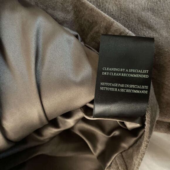 NEW BLANKNYC WOMENS TAUPE LEATHER LONG SLEEVE COLLARED HOODED MOTO JACKET SIZE S - Picture 6 of 9